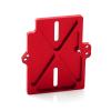 CHRCOED Aluminum ESC Mounting Plate for Traxxas Mini Maxx RC Car,Red view 4
