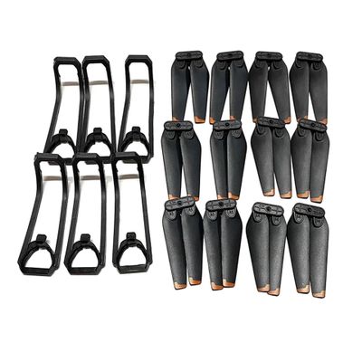 12PCS Fit for Z908 Pro RC Quadcopter Wing Blade Guard Accessories Propeller+8PCS Protective Frame Spare Part Kit