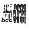 12PCS Fit for Z908 Pro RC Quadcopter Wing Blade Guard Accessories Propeller+8PCS Protective Frame Spare Part Kit view 1