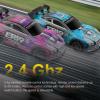Authticar Remote Control Drift Car, 2.4GHz 1:22 Scale 4WD Rechargeable Electric Vehicle with LED Lights, Racing Tires, Ideal Drifting Toy for Adults s s and Teen view 4