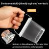 50PCS 10 oz Slime Containers with Lids and Handles, Plastic 300ml Storage Bucket Containers, Clear Empty Slime Buckets for Slime DIY Slime, Art Craft, Pigment, Small Tools, Part Material view 4