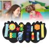 Pongnas Sensory Touch Learning Board for Toddlers Kids Interactive Felt Activity Board for Travel, Quiet Distraction view 4