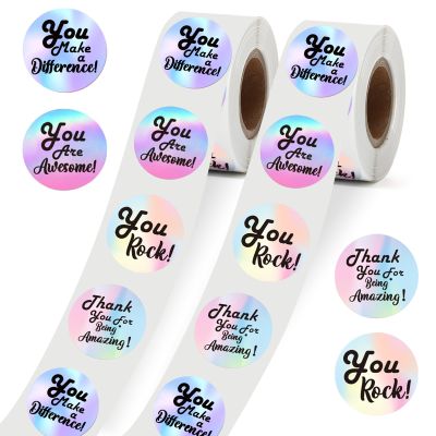 1000 Pcs 1 Inch Motivational Stickers, Good Job Sticker in 4 Designs Styles, Reward Stickers for Kids Students Graduation Nurse