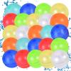 24PCS Reusable Water Balloons, Self-Sealing Silicone Water Bomb, Refillable Water Balls for Boys and Girls, Outdoor Summer Water Toys Pool Beach Park Yard view 1