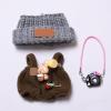 Clothes for 17cm Dolls Clothes Accessories, Exquisite Outfit for 6.69 inch 17cm Doll Clothing Set Replacement(No Doll) (Brown, Clothes Suitable for 6.69 inch Doll) view 1