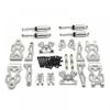 GFEJVDBI Metal Enhancement and Modification Set Compatible with SCY1 16 Series C8805 RC Vehicle Components(Silver) view 1