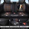 Car Seat Covers for Honda CR-V CRV Hybrid 2020-2024 2025,Waterproof Leather Seat Covers 5-Seats Standard,Car Interior Accessories with Airbag,Car Seat Protectors for CR-V CRV Hybrid(Black+Coffee) view 3