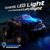 DEERC BG028 Amphibious RC Monster Truck/Boat, IPX7 Waterproof Remote Control Car W/Gesture Sensing Control, 2.4GHz 4WD RC Car W/ 360Rotation,LED Light,40mins Play RC Truck Toys for Kids Boys 6-12 view 3