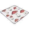 Kigai Mushroom Baby Play Mat for Floor and Playpen 50x50 inch Non-Slip Baby Activity Playmat Waterproof Foldable Crawling Mat for Infants Toddlers view 2