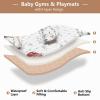 Kigai Mushroom Baby Play Mat for Floor and Playpen 50x50 inch Non-Slip Baby Activity Playmat Waterproof Foldable Crawling Mat for Infants Toddlers view 4