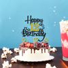 12th Birthday Cake Decoration, Heart Star Birthday Candle Glitter Cake Topper for Birthday Anniversary Theme Party Cake Bunting Decor Supplies view 4