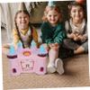 Cabilock Princess Castle for Girls Birthday Celebration Candy-filled Castle Design for Themed Parties Safe and Fun Activity for Boy Girl for Princess-themed Decorations view 4