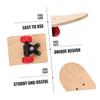 LIOOBO Unpainted Skateboard Blank Wood Skateboard for DIY Graffiti Lightweight Strong Double-Sided view 2