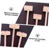 BRIGHTFUFU 20pcs Mini Wooden Mallets for Boys and Girls Lightweight Hammers for Cake Decorating Crafts Easter Activities Practical Hand Training Toys for Boys and Girls view 4