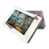 1000 Piece Adult Jigsaw Puzzle of Flower House by The Sea, Sea Scenery, Adult Colourful Flower Art, Home Decoration view 2