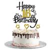 16th Birthday Cake Decoration, Heart Star Birthday Candle Glitter Cake Topper for Birthday Anniversary Theme Party Cake Bunting Decor Supplies view 1
