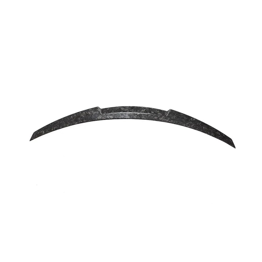 Carbon Fiber Car Trunk Spoiler Compatible For BMW 4 Series F82 M4 Coupe 2014-2020 Rear Trunk Spoiler Boot Highkick Wing Lip Forged Carbon(Forged Carbon)