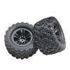 1pc/2pcs Rubber Wheels/Tires/Tyres for MJX for Hyper Go 10208 1/10 RC Cars R/C Trucks(Black 2pcs) view 2