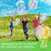 Flower Bubble Machine for Kids, Rechargeable Automatic Flower Bubble Toy with LED Lights & 10 Refill Solutions, Fun Swing Dance Bubble Maker Blower for Outdoor Summer Play (Yellow) view 4
