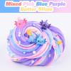 3 Pack Scented Axolotl Butter Slime Kit - Pink Blue Purple Colorful Axolotl Slime Toy, Super Soft Texture Non-Sticky, Birthday Gifts for Kids, Party Favors for Girls and Boys(3x100ml) view 4