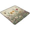 Kigai Wildflowers Baby Play Mat for Floor and Playpen 50x50 inch Non-Slip Baby Activity Playmat Waterproof Foldable Crawling Mat for Infants Toddlers view 2