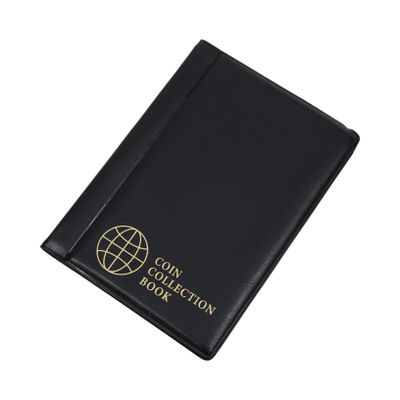 120 Pockets Coins Collecting Album (Black)