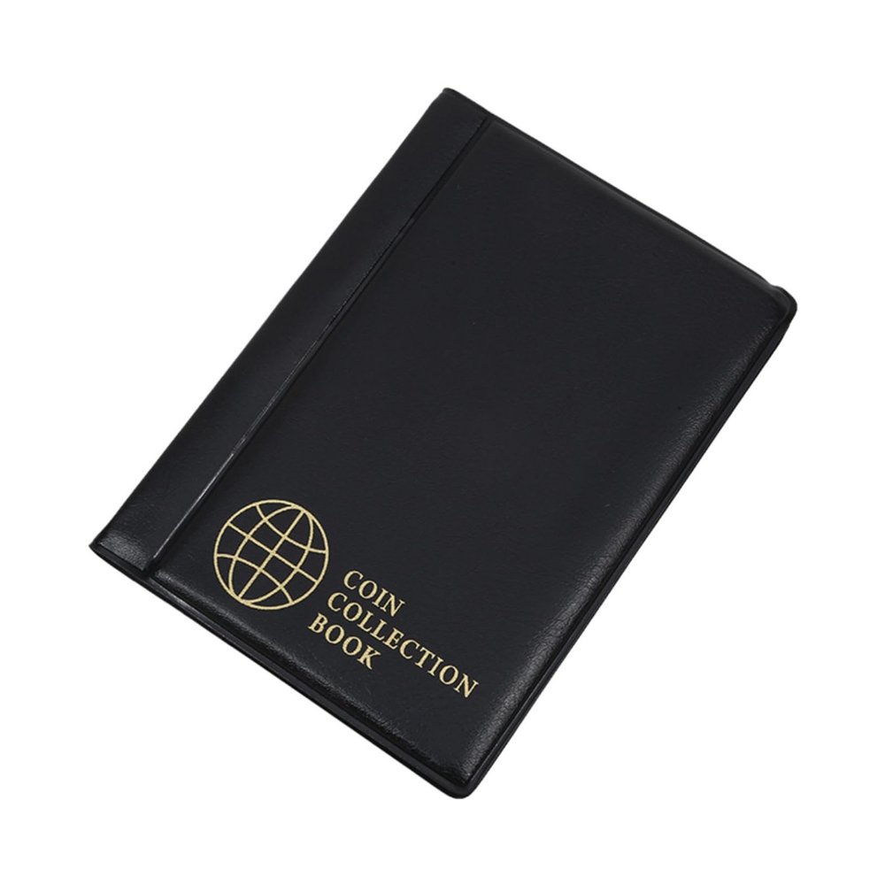 120 Pockets Coins Collecting Album (Black)