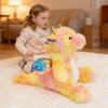 AmyToo Weighted Stuffed Animals, Giant Dragon Stuffed Animal, Weighted Plush Dragon, Toy Gifts for Kids & Adults, 4.5 lbs, 24 Inch, Yellow view 3