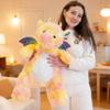 AmyToo Weighted Stuffed Animals, Giant Dragon Stuffed Animal, Weighted Plush Dragon, Toy Gifts for Kids & Adults, 4.5 lbs, 24 Inch, Yellow view 4
