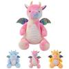AmyToo Weighted Stuffed Animals, Giant Dragon Stuffed Animal, Weighted Plush Dragon, Toy Gifts for Kids & Adults, 4.5 lbs, 24 Inch, Pink view 1