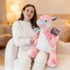 AmyToo Weighted Stuffed Animals, Giant Dragon Stuffed Animal, Weighted Plush Dragon, Toy Gifts for Kids & Adults, 4.5 lbs, 24 Inch, Pink view 4