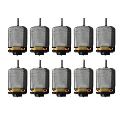 10 Pcs Mini 130 DC Motor Strong Magnetic Brushed Electric 25000 RPM Cars Toys Electric Motor DIY Remote Control Toy