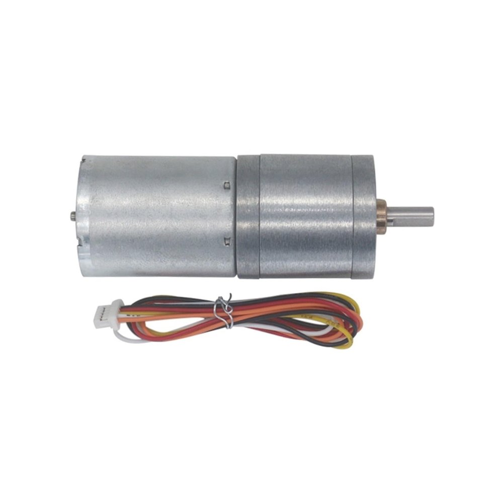 12-24V BLDC Gear Motor Motor 14-1550RPM Brake High Control Electric DC Motor Customized Auto Equipment JGA25-2430(320RPM_12V)