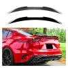 1pcs Rear Trunk Boot Spoiler Lip Compatible For KIA Stinger 2017-2023 Gloss Black/Carbon Fiber Style Rear Trunk Boot Spoiler Lip(Carbon Fiber Look) view 4