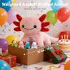 AmyToo Axolotl Stuffed Animals, Mommy Axolotl Plush with Baby, 5 Pcs Plush Toy for Girl Boy, Birthday Valentine's Gifts for Girlfriend, Kids, Toddler, Age 3-8, Pink view 2