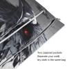 Coikll Wet Dry Bags for Cloth Diaper 2 Pack Waterproof Yoga Gym Bag for Swimsuit Wet Clothes Baby Items-Crow Head Pattern view 3