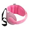 KHGUZ Car Seat Head Support, Baby Adjustable Breathable Neck Relief Head Holder Strap Headrest Band, Comfortable Automotive Travel Safety Sleeping Accessories, Universal for Truck, SUV, RV (Pink) view 1