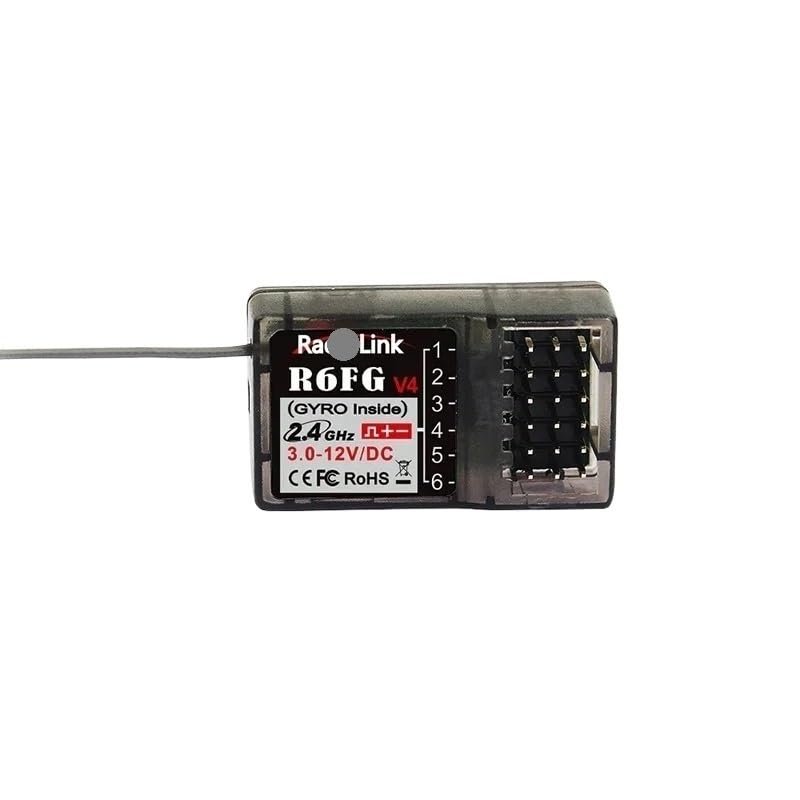 For Radiolink R12DSM R12DS R9DS R8SM R8EF R8FM R7FG R6DSM R6DS R6FG R6F R4FG R4F Rc Receiver 2.4G Signal for RC Transmitter(R6FG)
