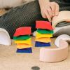 20 PCS Colorful Nylon Bean Bags for Tossing for Kids & Family Fun Outdoor Games view 4