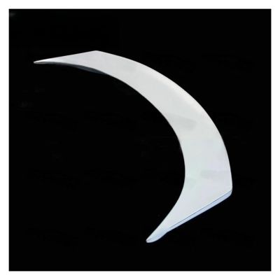 Carbon Fiber Glass Rear Trunk Spoiler Wing Unpainted Tail Boot Lid Lip Compatible For 09 Onwards 370Z Z34 WBS Style(Gloss black)
