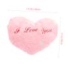 Alipis Heart Shaped Glow Pillow Plush Night for Boys and Girls Adorable Decorative for Birthdays and Festivals Soft Stuffed Heart Shape Pillow view 2