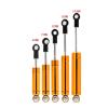 4Pcs Car Built-in Spring 62/72/82/92/102mm Shock Absorber Damper For 1/10 RC Crawler Axial SCX10 90046 for TRX-4 D90 MST Redcat(4PCS Gold 62mm) view 2
