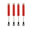 4Pcs Car Built-in Spring 62/72/82/92/102mm Shock Absorber Damper For 1/10 RC Crawler Axial SCX10 90046 for TRX-4 D90 MST Redcat(4PCS Red 92mm) view 1