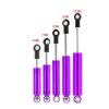 4Pcs Car Built-in Spring 62/72/82/92/102mm Shock Absorber Damper For 1/10 RC Crawler Axial SCX10 90046 for TRX-4 D90 MST Redcat(4PCS Purple 62mm) view 2