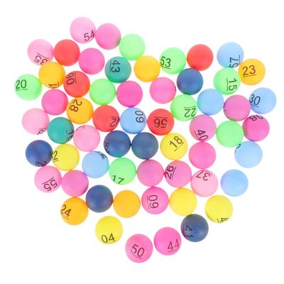 SUPVOX 80pcs Raffle Multicolored Plastic for Events and Fair Draw for Party Games and Lottery Activities