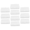 BESTonZON 10pcs Clear Game Card Storage Boxes Semi-Transparent Containers for Game Items Convenient and Compact Design view 1