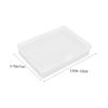 BESTonZON 10pcs Clear Game Card Storage Boxes Semi-Transparent Containers for Game Items Convenient and Compact Design view 2