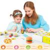 Air Dry Clay Kit - Modeling Clay for Kids mit Sculpting Tools und Tutorial, Ultra Light & Soft, Safe & Non-Toxic, DIY Model Magic Clay 12 Cans 48 Colors, Creative Art Crafts Toys Gifts for Girls Boys view 2