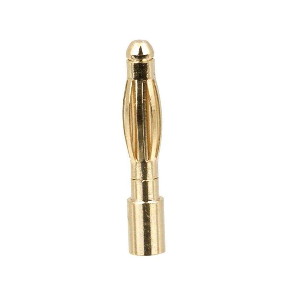 2.0mm Gold Plated Banana Connectors Male Female 20 Pairs for Rc