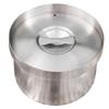 Luxshiny Stainless Steel Egg Steaming Bowl Toddler Bowls Soup Containers Kitchen view 1